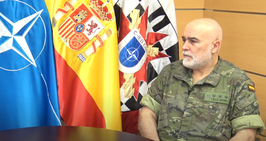 Director del CIED-COE, coronel José Antonio Cruz Moro. Foto Infodefensa.com