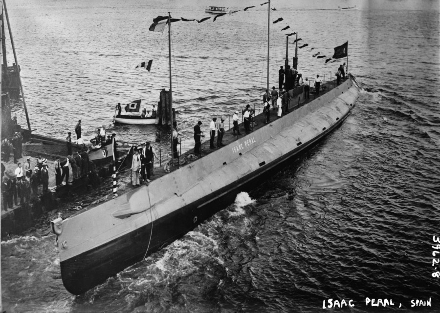 Primer submarino en prestar servicio para la Armada española en 2016 tras su construcción en EEUU. Foto Biblioteca del Congreso de EEUU
