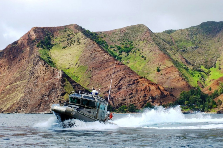 La institución posee cámaras de Flir Maritime en sus embarcaciones de la clase Defender y Arcangel. Foto Armada de Chile