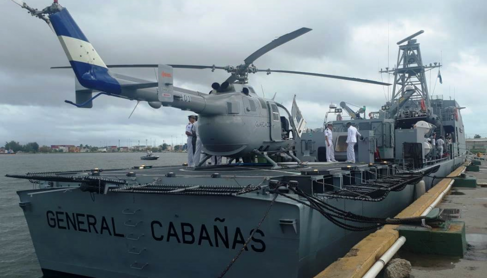 OPV 62M adquirido por Honduras a Israel Shipyards. Foto Secretaría de Defensa de Honduras.