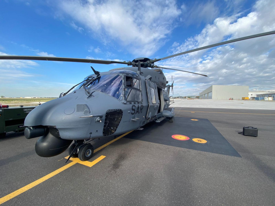 Helicóptero NH-90. Foto Ejército del Aire
