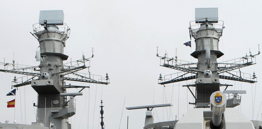 Las fragatas Cochrane y Lynch modernizadas bajo el alero del proyecto Pidaa. Foto Ministerio de Defensa de Chile