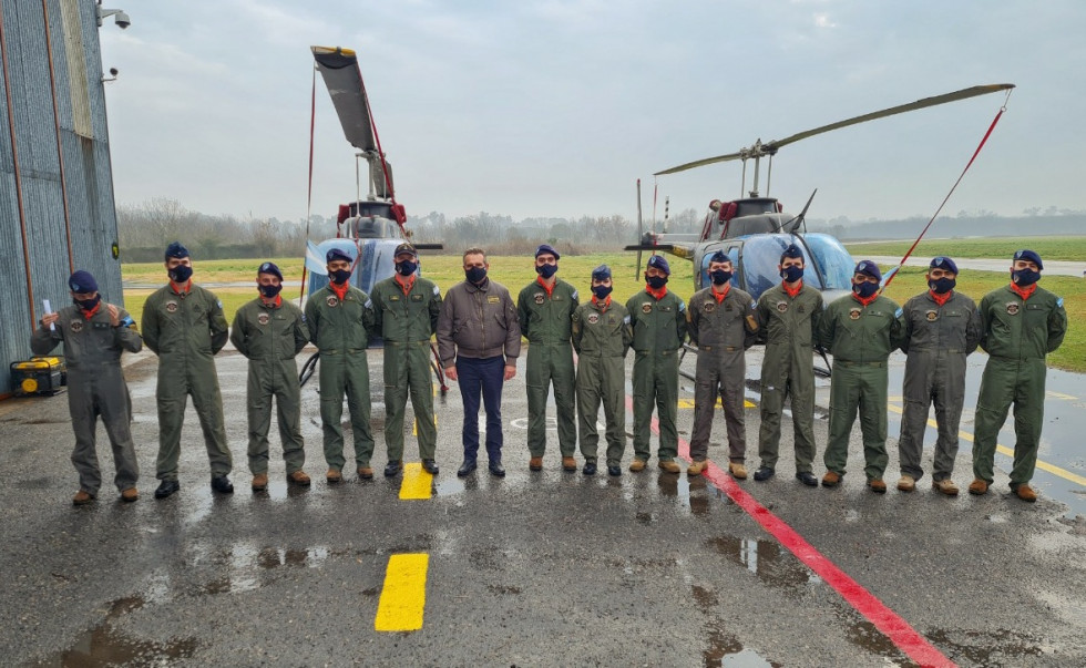Egreso de pilotos. Foto: Ministerio de Defensa
