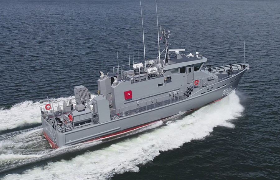 El Salvador recibirá un Metal Shark Defiant 85 como el recibido ya por Dominicana. Foto: Metal Shark