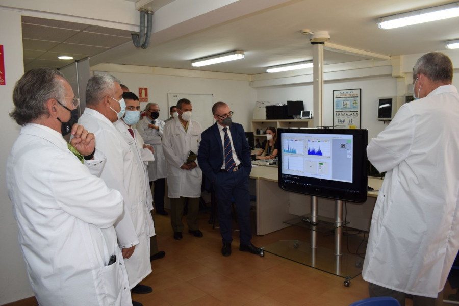 Visita de la delegación del Ejército encabezada por el JEME a la sede de Tecnobit en Valdepeñas. Foto: Tecnobit-Grupo Oesía