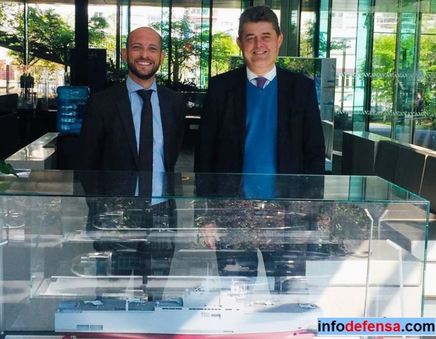 Nicolás Viala I y Olivier Michel D. Foto: Infodefensa.com