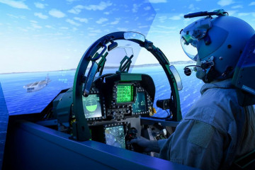 Simulación. Foto: L3 Harris Military Training