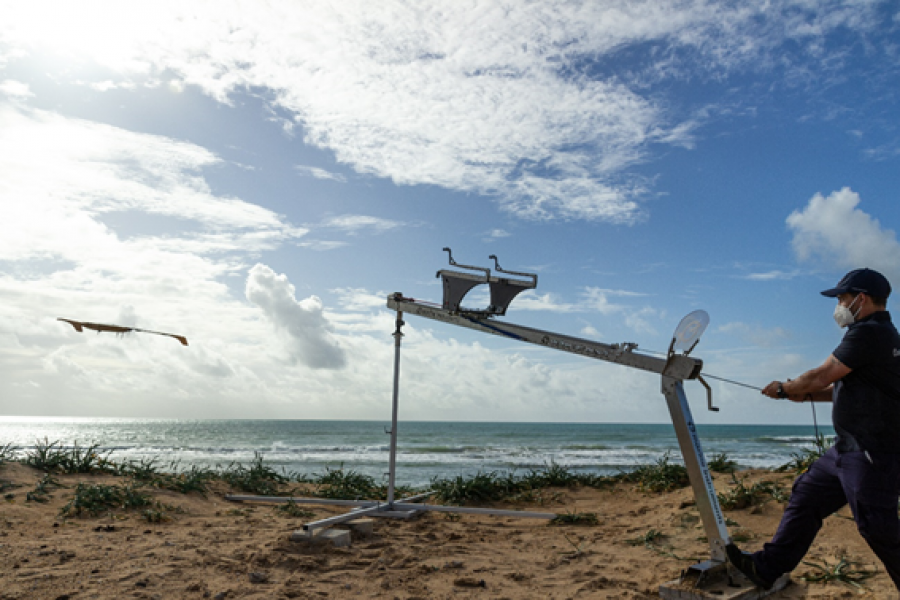 RPAS M5D Airfox. Foto: Marine Instruments