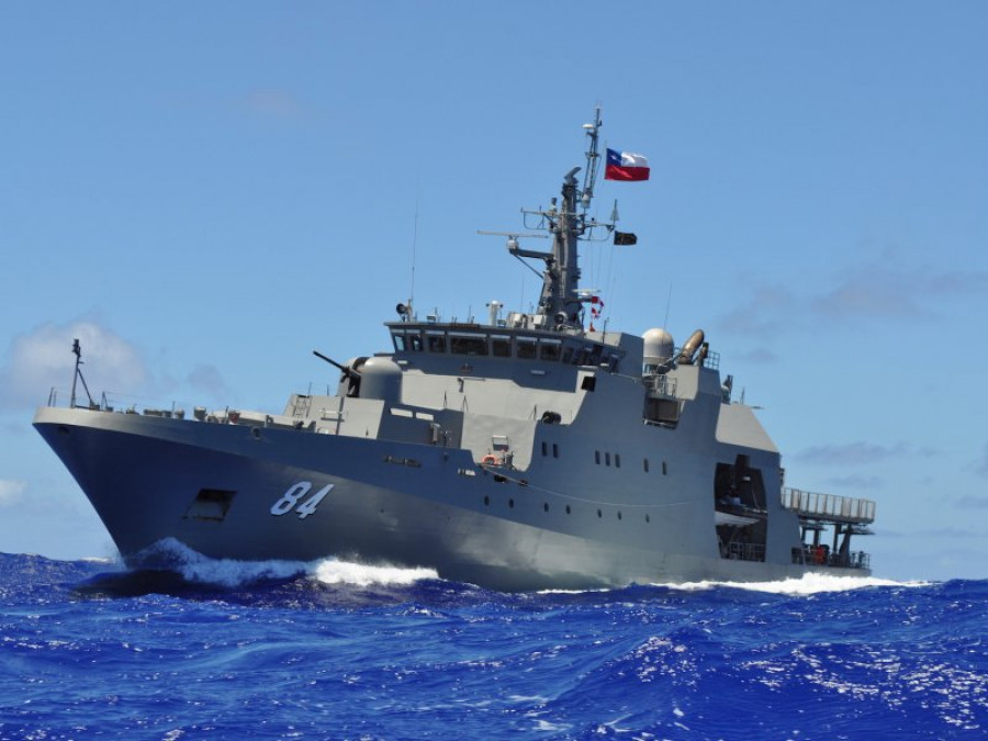 OPV-84 Cabo Odger. Foto: Armada de Chile