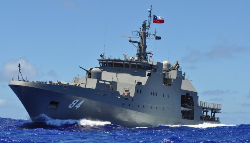 OPV-84 Cabo Odger. Foto: Armada de Chile