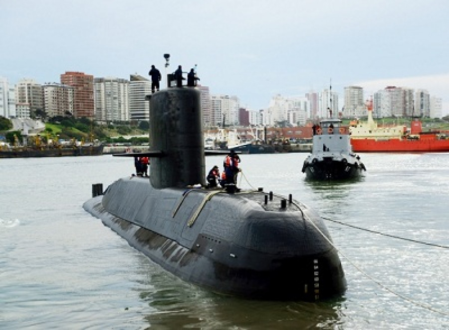 El submarino ARA San Juan. Foto: Archivo