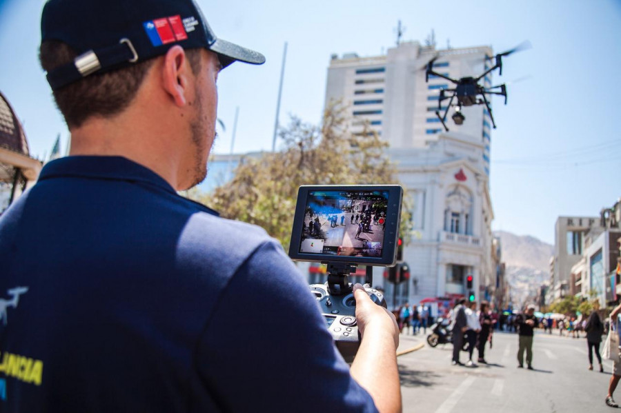 El proyecto de Televigilancia Móvil abarcará en 2021 nueve regiones de Chile. Foto: Subsecretaría de Prevención del Delito