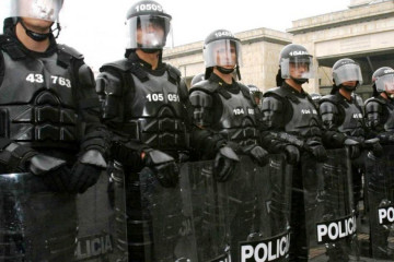 Escuadrón Esmad. Foto: Policía Colombiana