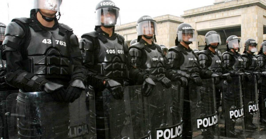 Escuadrón Esmad. Foto: Policía Colombiana