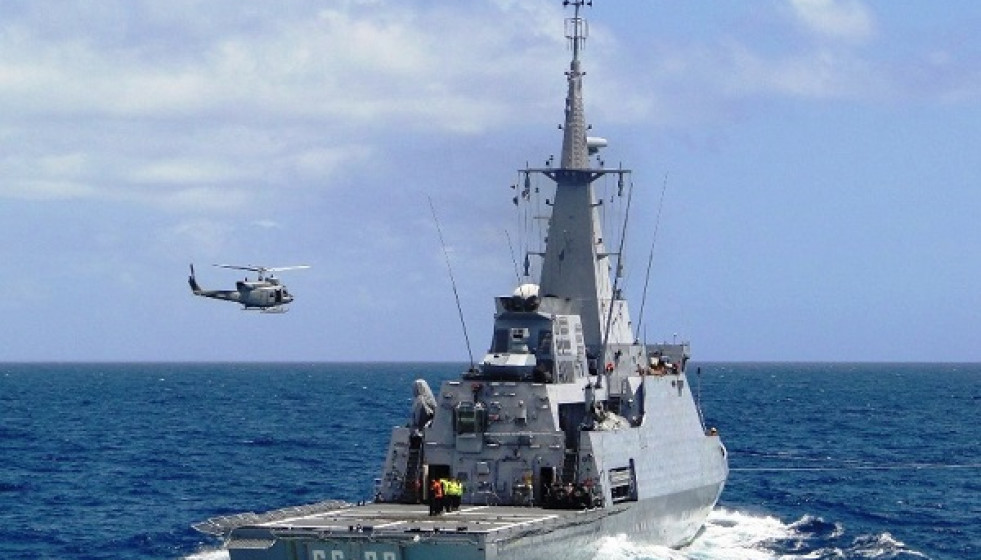 Buque de vigilancia litoral Yavire GC-22 del tipo Avante 1400. Foto: Armada de Venezuela