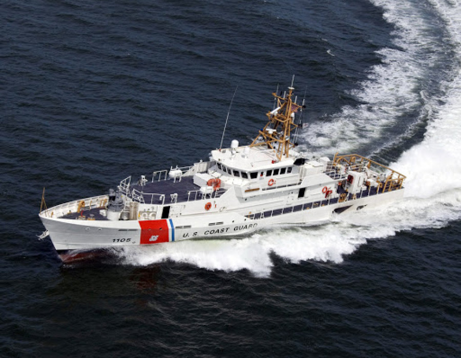 Buque de la clase Sentinel, basado en el modelo Stan 4708. Foto: Damen, Bollinger Shipyards
