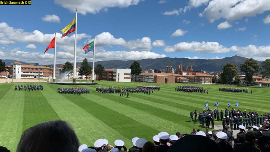 Posesión de la nueva cúpula colombiana. Foto Erich Saumeth C.