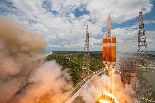 Lanzamiento desde la estación de la Fuerza Aérea de Estados Unidos en Cabo Cañaveral. Foto: United Launch Alliance  USAF