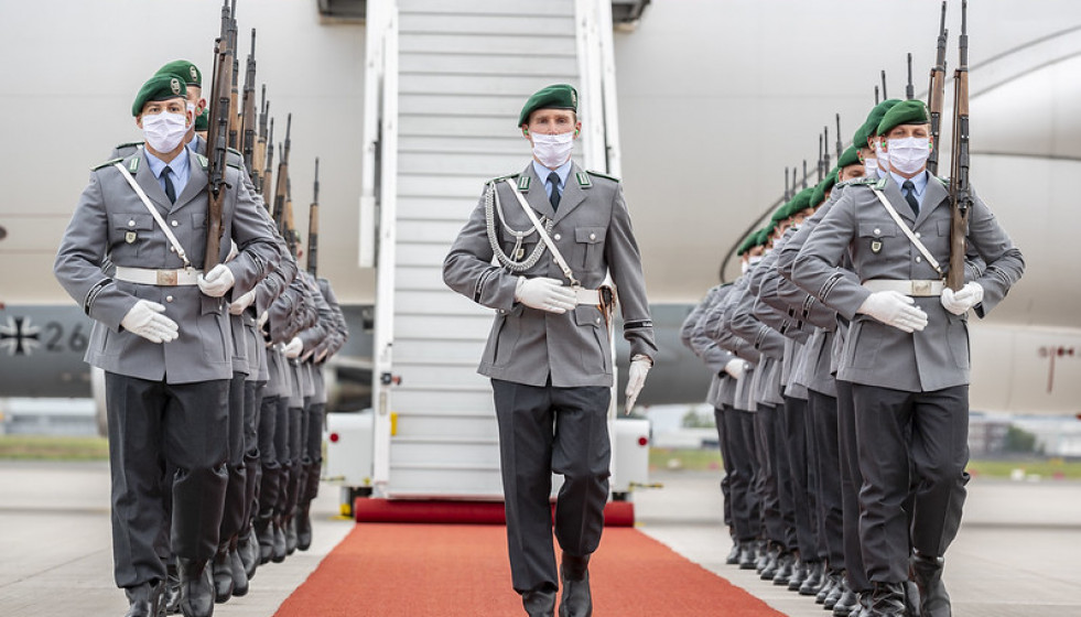 Soldados alemanes. Foto: Bundeswehr