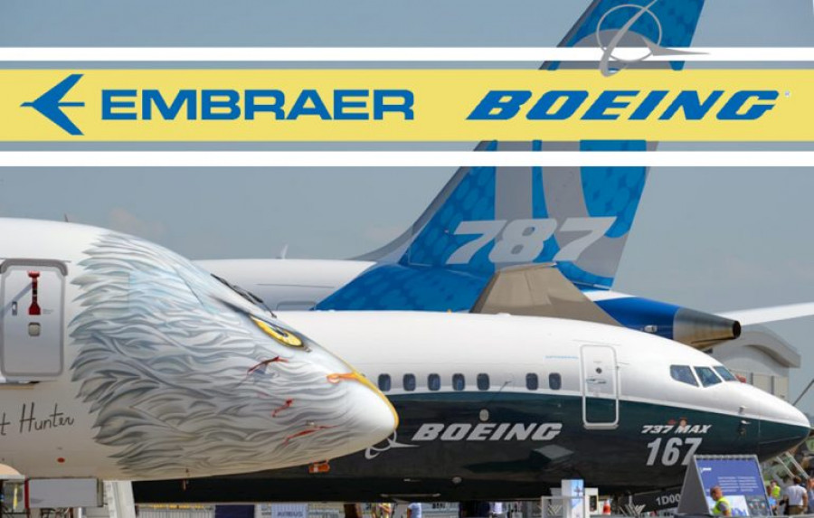 União BoeingEmbraer acontece logo após a fusão AirbusBombardier.