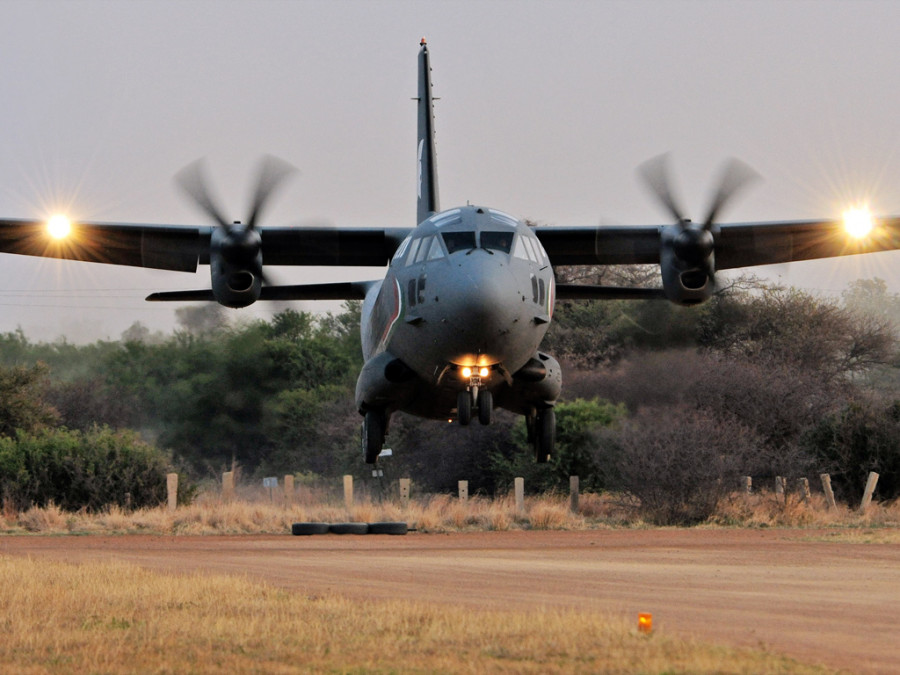 Avión C-27J Spartan. Foto: Leonardo