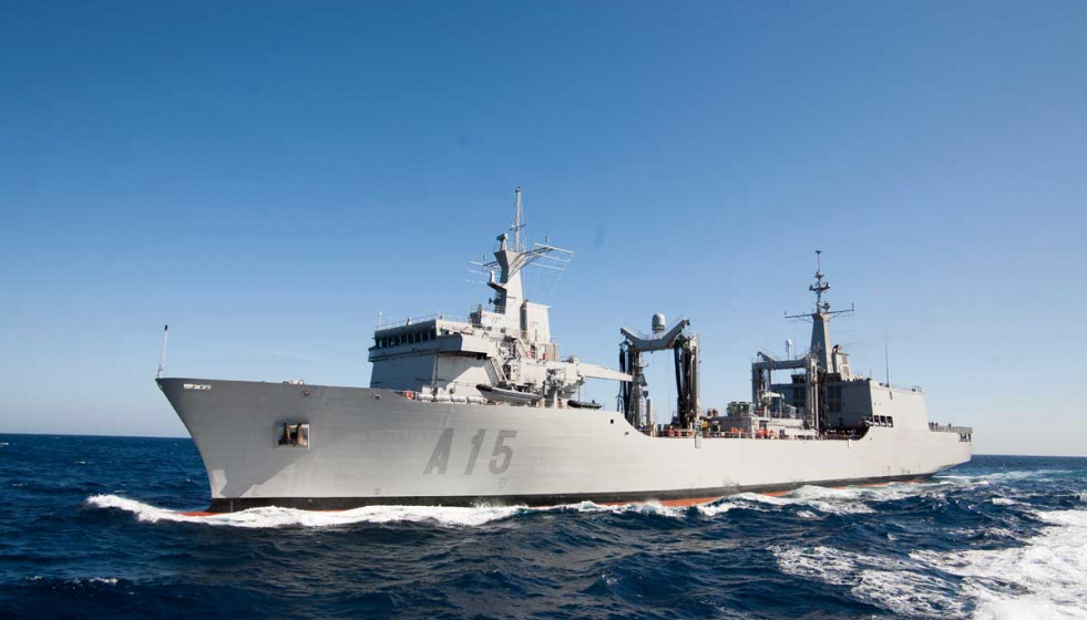 Buque de Aprovisionamiento en Combate BAC Cantabria. Foto: Armada española