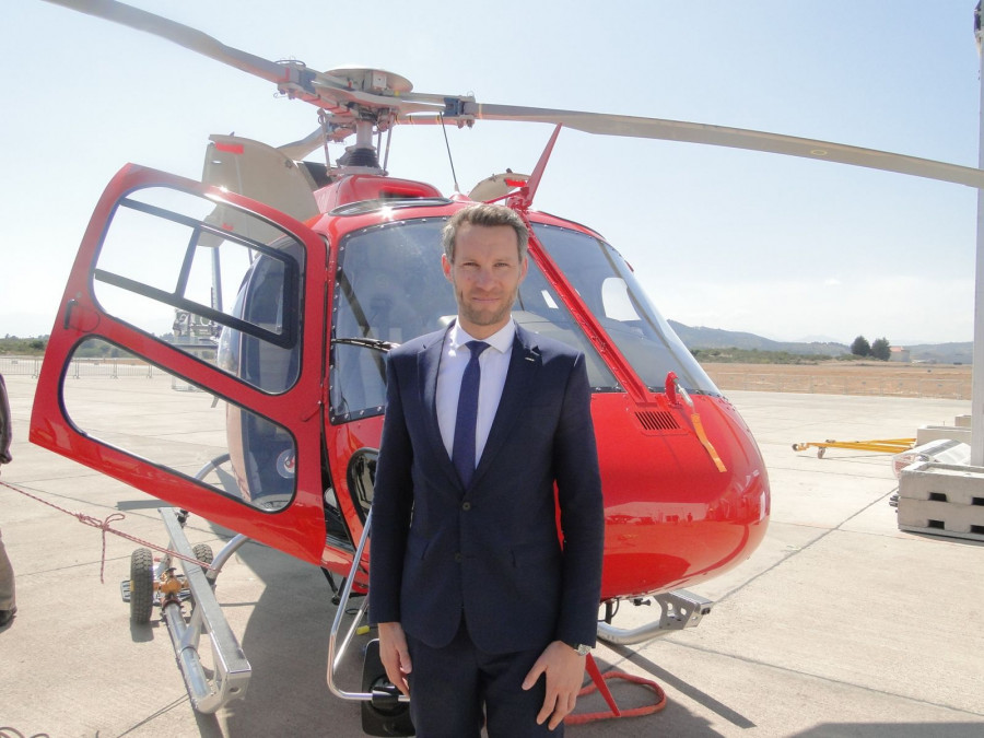 Jerome Ronssin, director ejecutivo de Airbus Helicopters Chile. Foto: Nicolás GarcíaInfodefensa.com