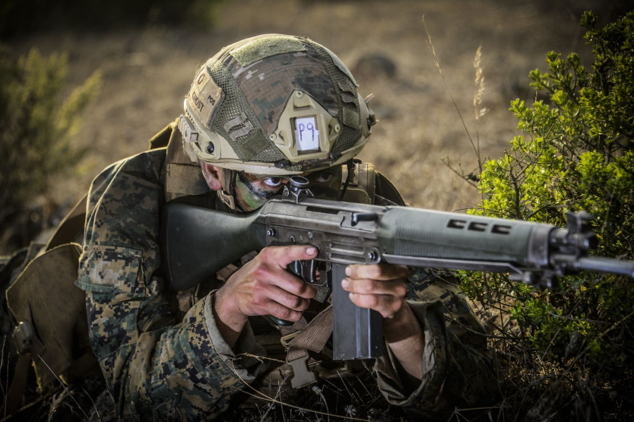 La compra contempla 15.200 tenidas de combate zona sur. Foto: Ejército de Chile