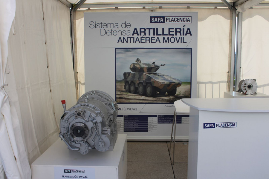 Estand de Sapa en la jornada entre Ejército y empresas de este año. Foto: Infodefensa.com