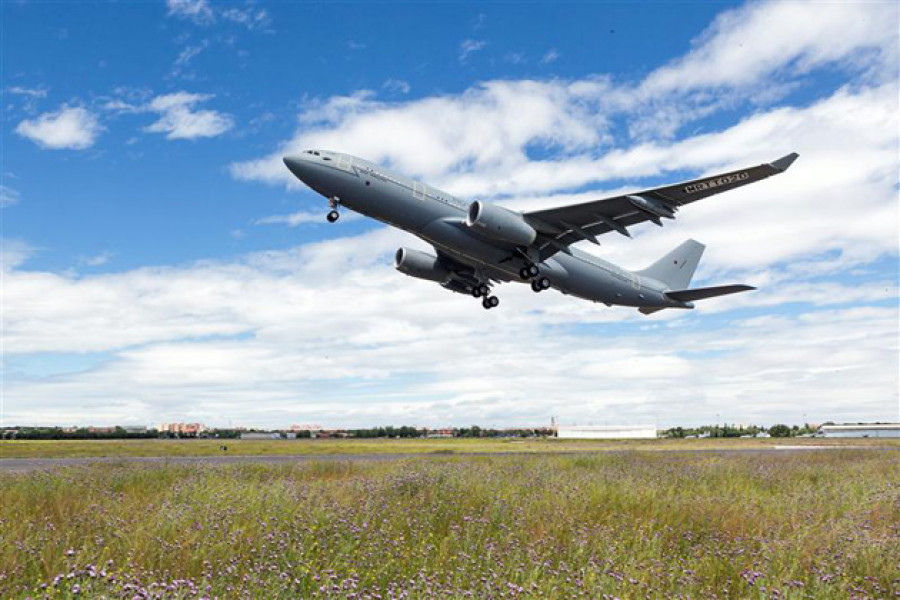 Avión cisterna A330 MRTT. Foto: Airbus Defence and Space