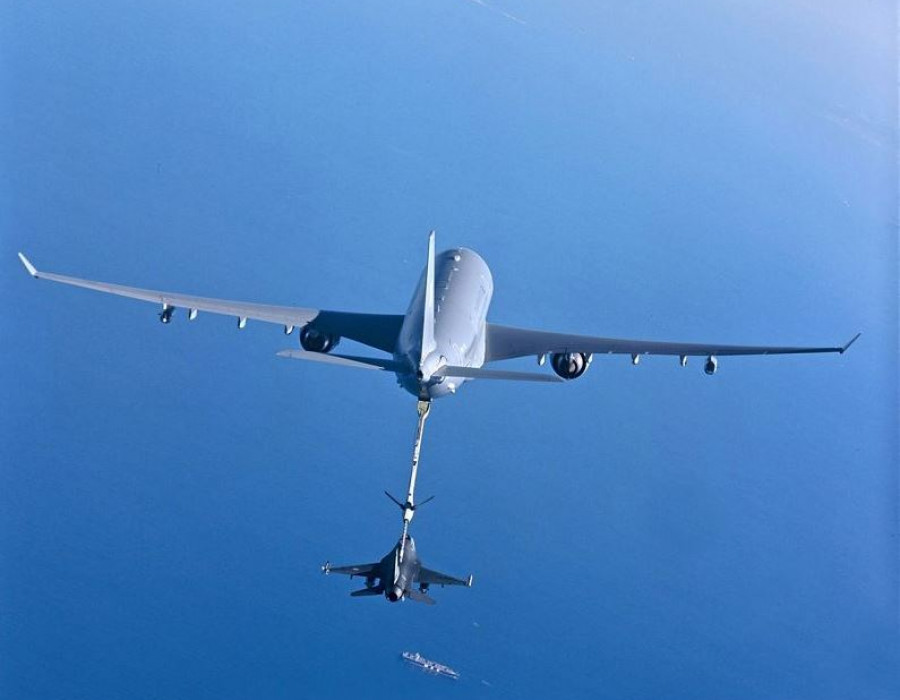 Avión cisterna A330 MRTT. Foto: Airbus Defence and Space