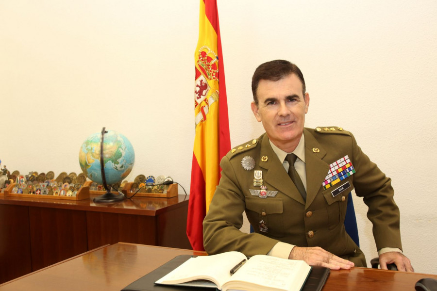 EL Jefe del Centro de Fuerza Futura 35 C2F 35, Raimundo Rodriguez Roca. Foto: Decet