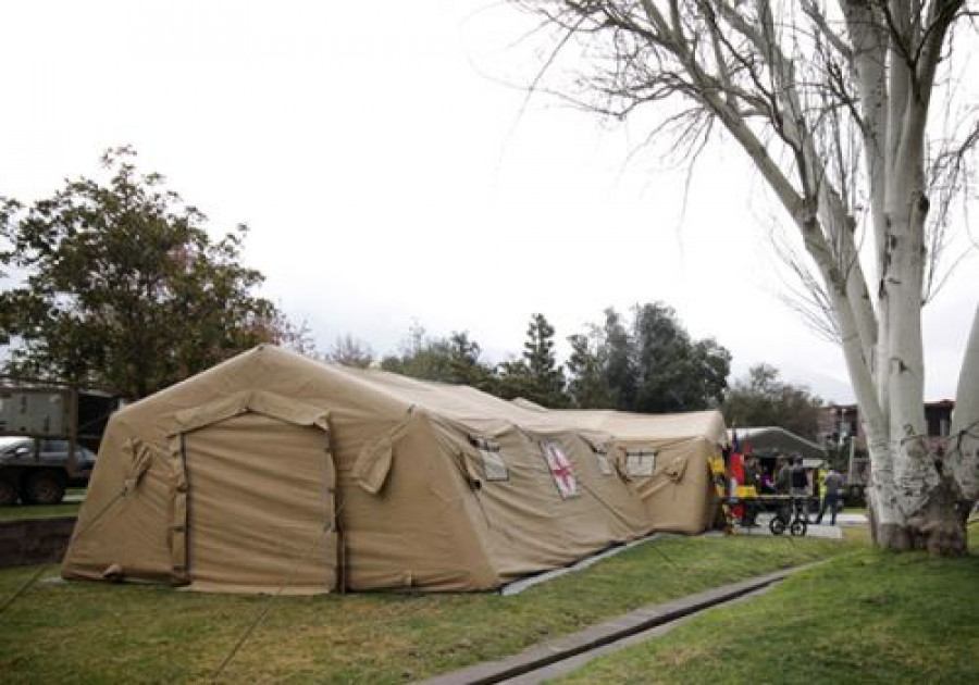 La MTN42 permite montar hospitales de campaña y puestos de mando. Foto: Tarpulin