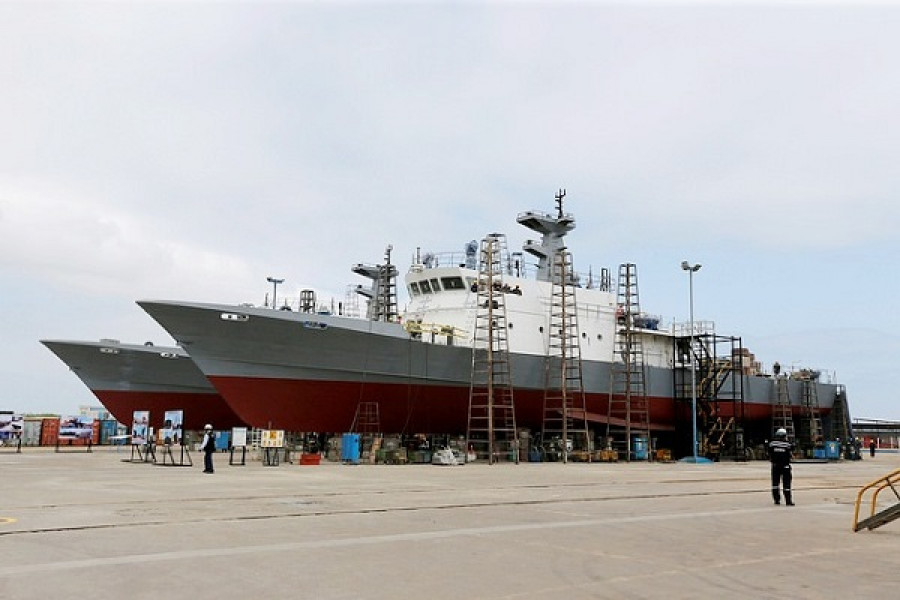 Las patrulleras PGCP-50, un proyecto conjunto con STX Offshore & Shipbuilding. Foto: Ministerio de Defensa del Perú.