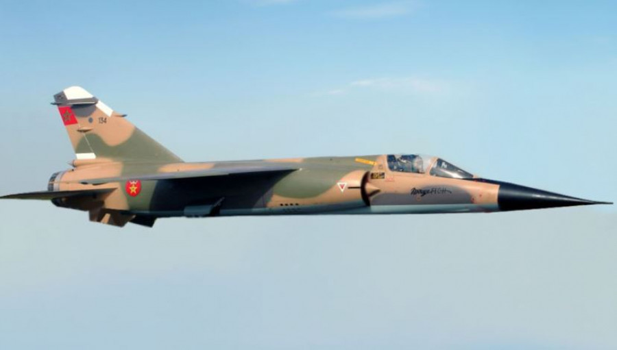 Caza F-1 del Real Fuerza Aérea Marroquí RMAF. Foto: Aminovich  Wikipedia