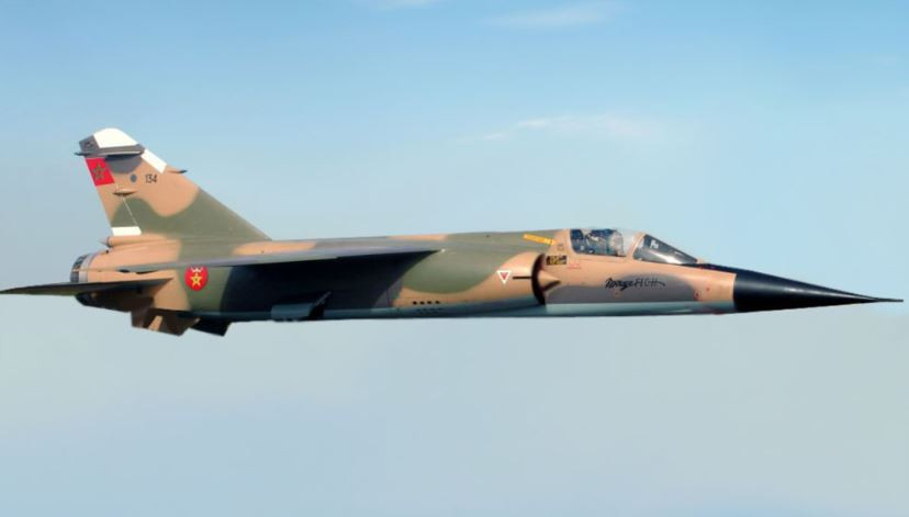 Caza F-1 del Real Fuerza Aérea Marroquí RMAF. Foto: Aminovich  Wikipedia