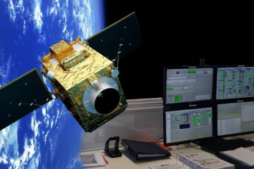 Parte del sistema satelital del Perú. Foto: Conida