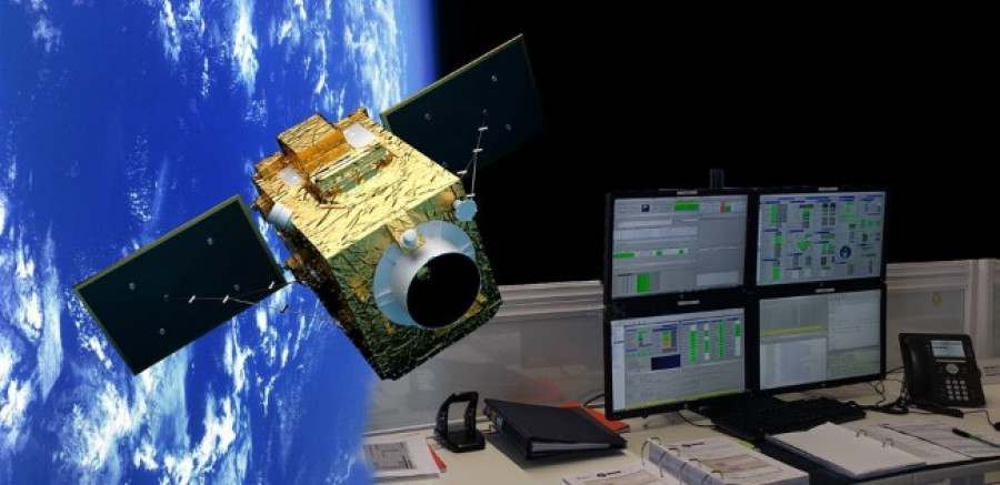 Parte del sistema satelital del Perú. Foto: Conida