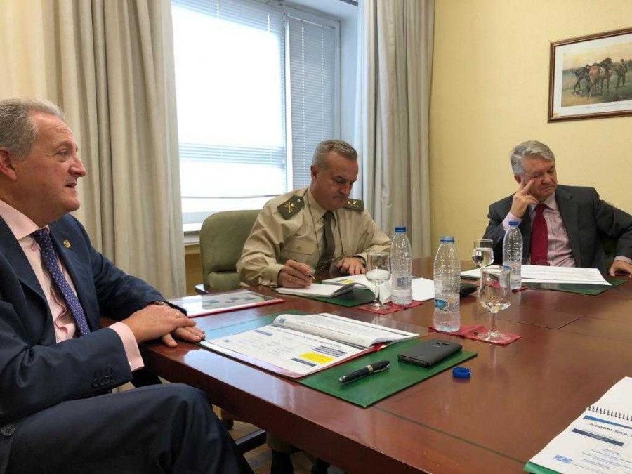 Reunión de coordinación entre la DGAM y Occar en Madrid. Foto: Ministerio de Defensa