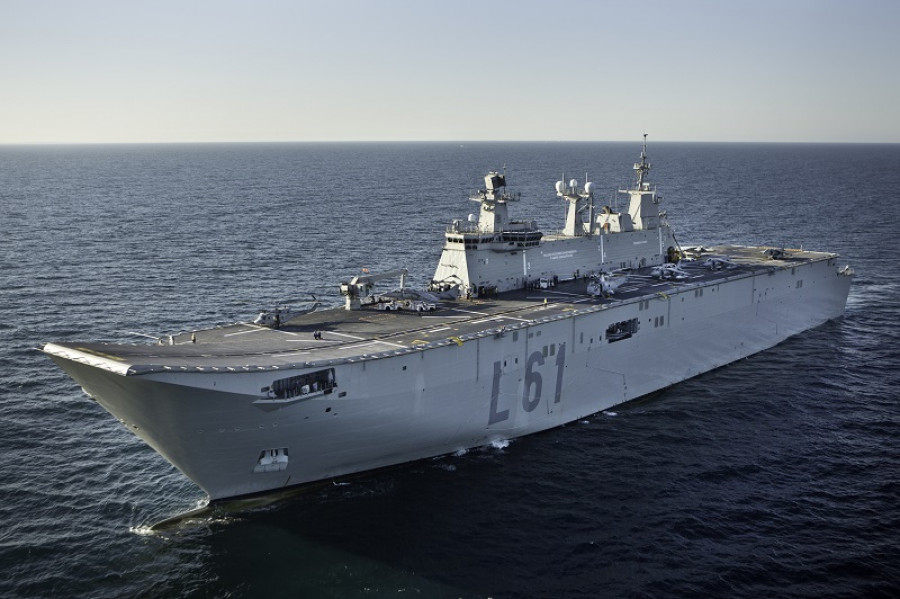 LHD Juan Carlos I. Foto: Armada española