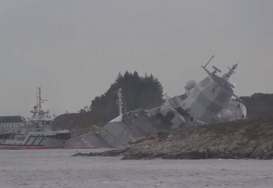 Fragata noruega hundimiento twitter