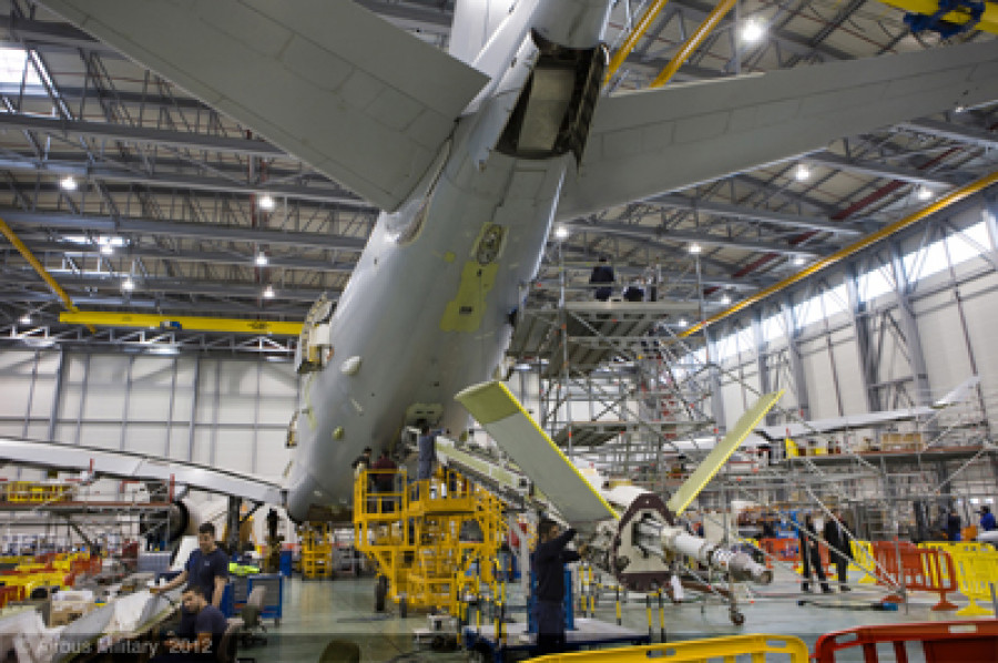 Instalaciones de la compañía en Getafe. Foto: Airbus