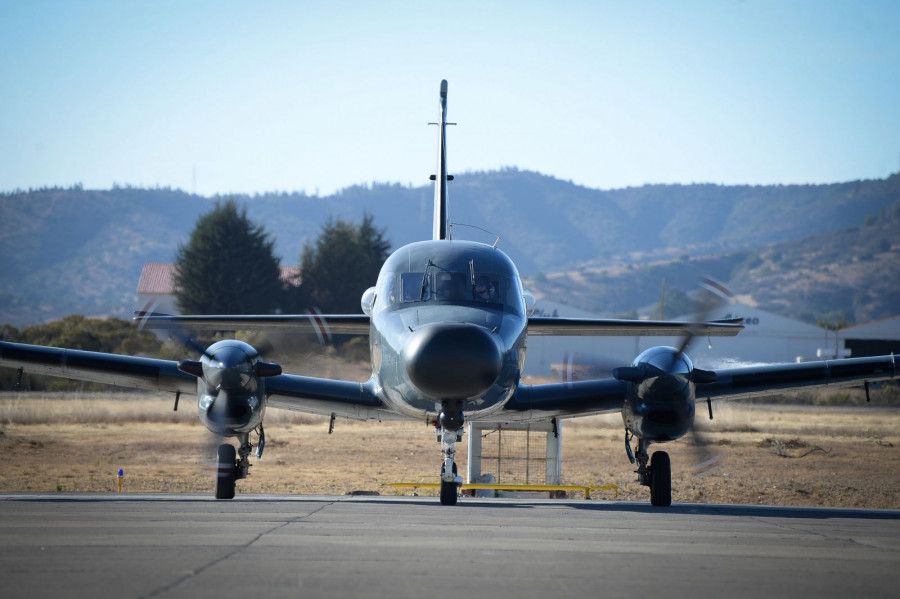 El P-111 está en servicio en la Aviación Naval desde 1978. Foto: Armada de Chile