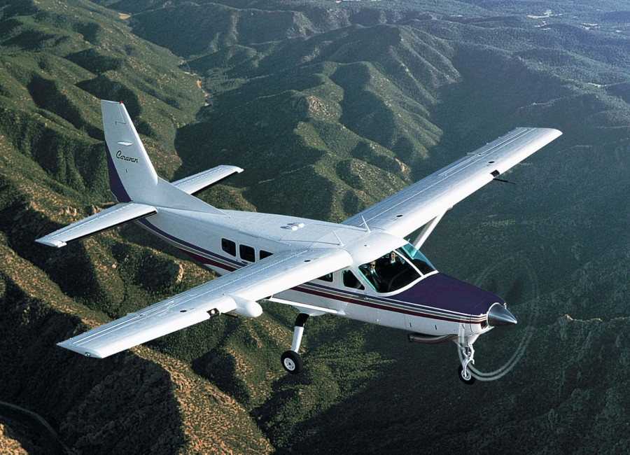 Guatemala adquirió en 2019 cuatro aviones Cessna 208B Caravan. Foto: Textron Aviation.
