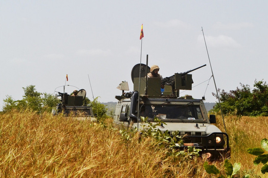 Convoy español en Malí. Foto: Emad