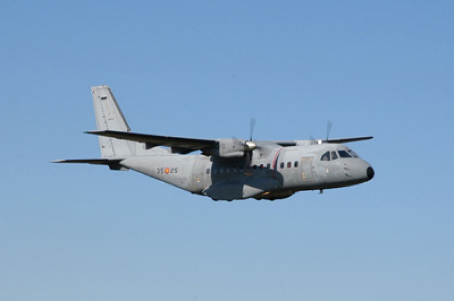 Avión CN-235. Foto: Ejército del Aire español