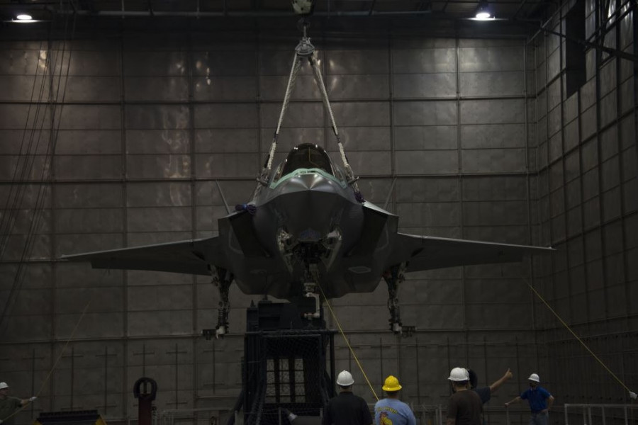 Avión de combate F-35. Foto: Lockheed Martin