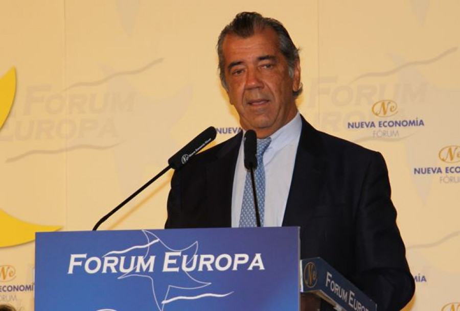 Fernando Alonso en un acto en Madrid. Foto: Nueva Economia Forum