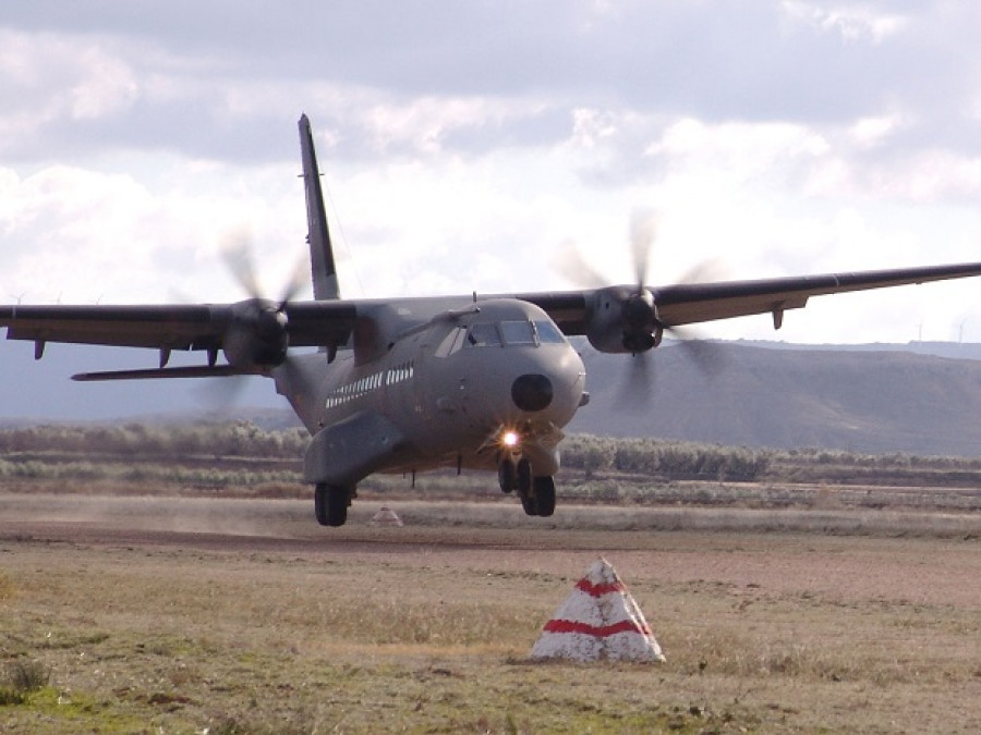 Avión de transporte C295. Foto: Ejército del Aire