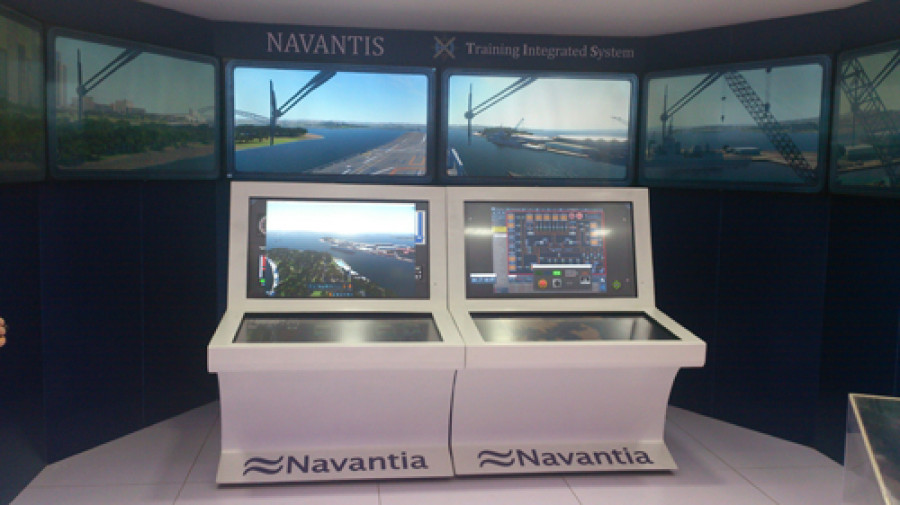 Sistema de adiestramiento Navantis. Foto: Navantia
